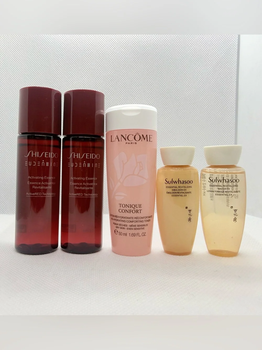 Shiseido, Lancome, Sulwhasoo Skincare Set